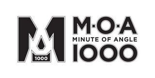 M 1000 MOA MINUTE OF ANGLE 1000