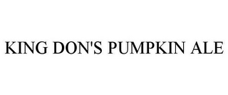 KING DON'S PUMPKIN ALE