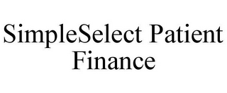 SIMPLESELECT PATIENT FINANCE