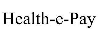 HEALTH-E-PAY