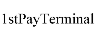 1STPAYTERMINAL