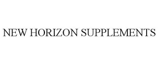 NEW HORIZON SUPPLEMENTS