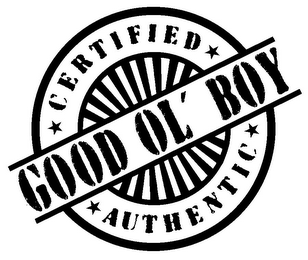 GOOD OL' BOY CERTIFIED AUTHENTIC