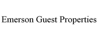 EMERSON GUEST PROPERTIES