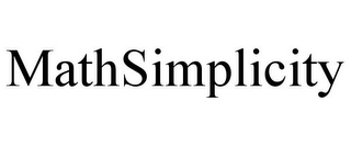 MATHSIMPLICITY