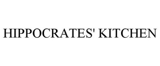 HIPPOCRATES' KITCHEN