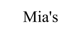 MIA'S