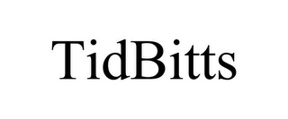 TIDBITTS