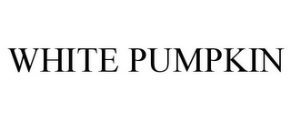 WHITE PUMPKIN