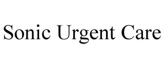 SONIC URGENT CARE