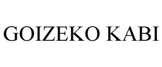 GOIZEKO KABI