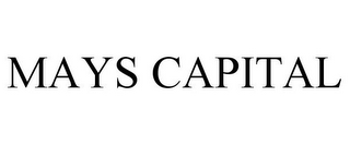 MAYS CAPITAL