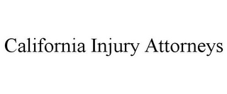 CALIFORNIA INJURY ATTORNEYS