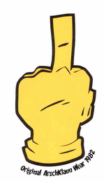 ORIGINAL ARSCHKLAUN WEAR 1982