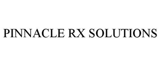 PINNACLE RX SOLUTIONS