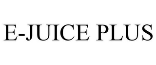 E-JUICE PLUS