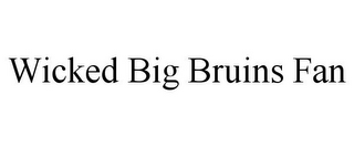 WICKED BIG BRUINS FAN