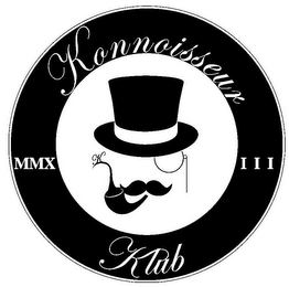 KONNOISSEUR KLUB MMX III K
