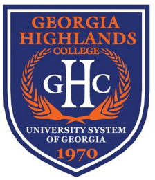 GEORGIA HIGHLANDS COLLEGE GHC UNIVERSITY SYSTEM OF GEORGIA 1970