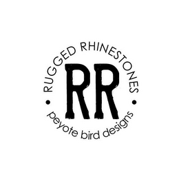 RUGGED RHINESTONES PEYOTE BIRD DESIGNS RR