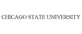 CHICAGO STATE UNIVERSITY