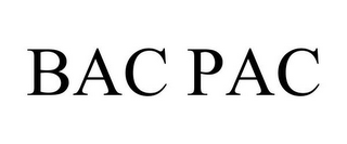 BAC PAC