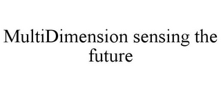 MULTIDIMENSION SENSING THE FUTURE