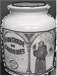 MOUTARDE DES CHANOINES AROMATISEE AU VINAIGRE FIN DEPUIS 1632 LES ASSAISONNEMENTS BRIARDS 77400 LAGNEY FRANCE