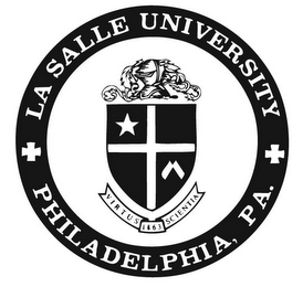 LA SALLE UNIVERSITY PHILADELPHIA, PA. VIRTUS 1863 SCIENTIA