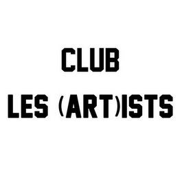 CLUB LES (ART)ISTS