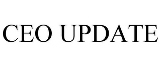 CEO UPDATE
