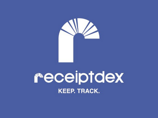 R RECEIPTDEX KEEP. TRACK.