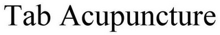 TAB ACUPUNCTURE