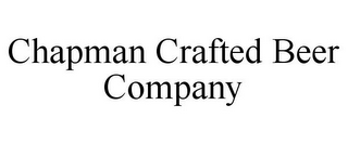 CHAPMAN CRAFTED BEER COMPANY