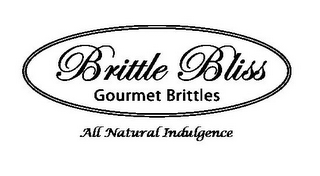 BRITTLE BLISS GOURMET BRITTLES ALL NATURAL INDULGENCE