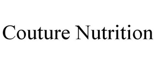 COUTURE NUTRITION