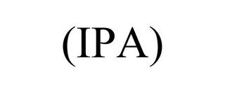 (IPA)