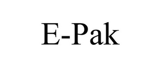 E-PAK