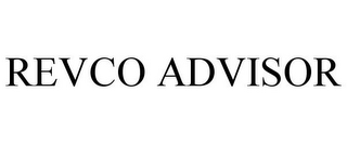 REVCO ADVISOR