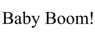 BABY BOOM!