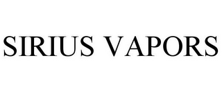 SIRIUS VAPORS