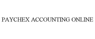 PAYCHEX ACCOUNTING ONLINE