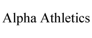 ALPHA ATHLETICS