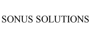 SONUS SOLUTIONS