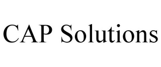 CAP SOLUTIONS