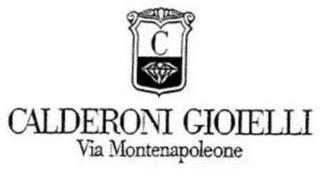 C CALDERONI GIOIELLI VIA MONTENAPOLEONE