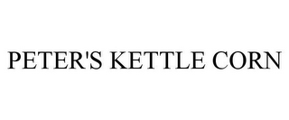 PETER'S KETTLE CORN