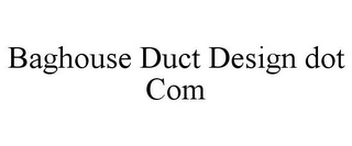 BAGHOUSE DUCT DESIGN DOT COM