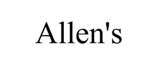 ALLEN'S