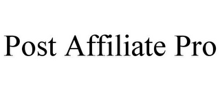 POST AFFILIATE PRO